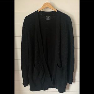 Cozy Abercrombie & Fitch Waffle Stitch Cardigan
